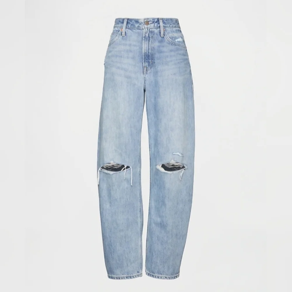 GAP Women's Curvy High Waisted Barrel Jean 32x28 - Picture 5 of 11